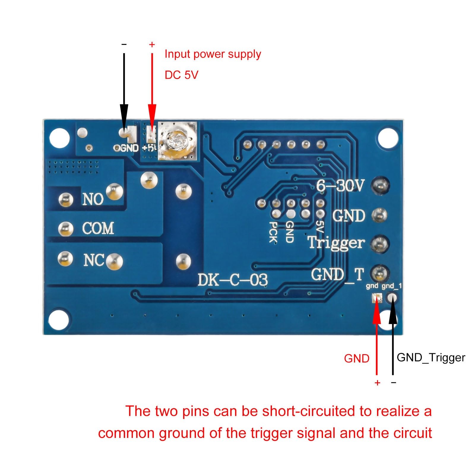 FORIOT 2pcs 5V Micro USB Timer Relay DC 6-30V Programmable Cycle Delay Usb
