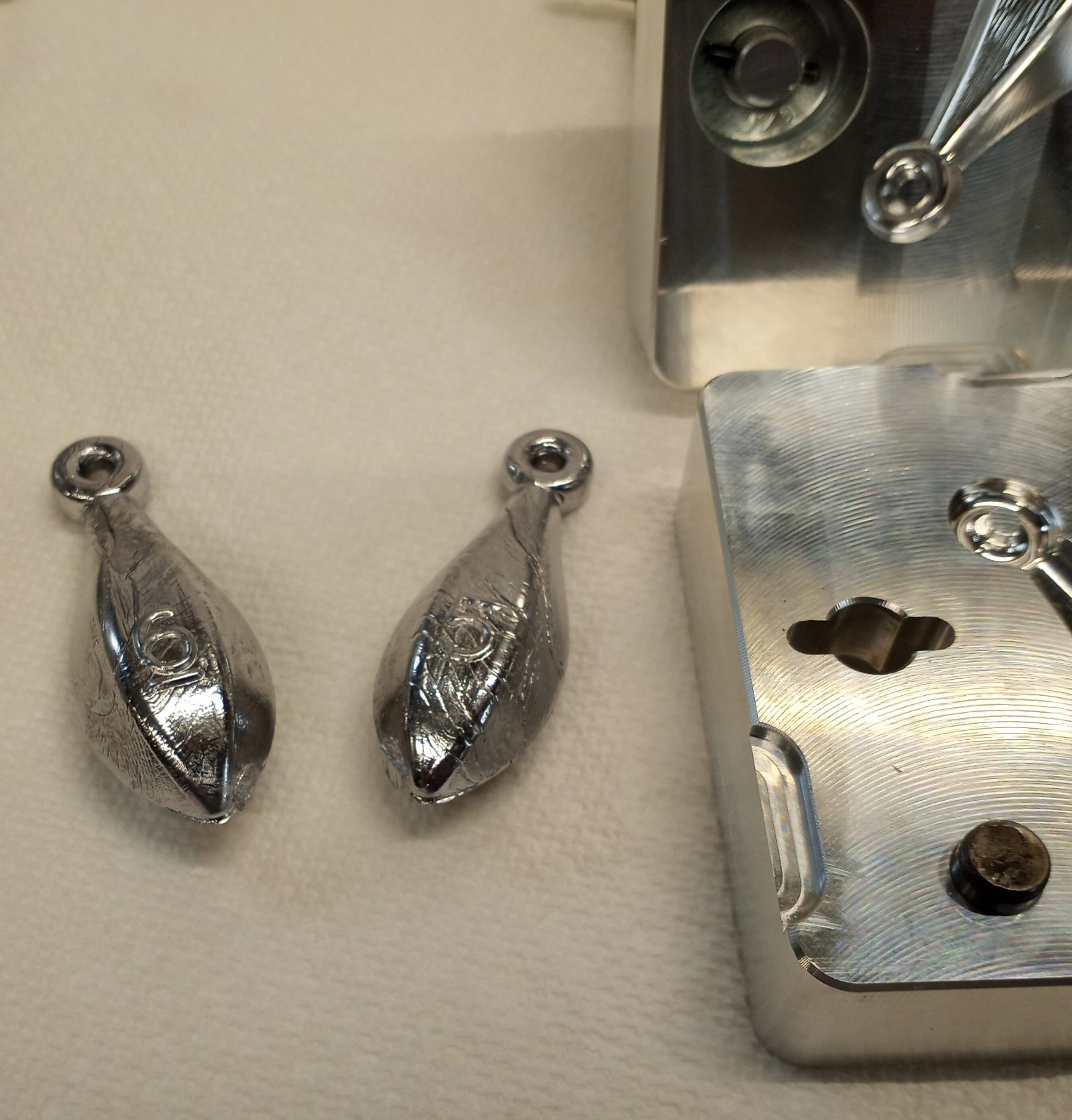 5 oz and 6 oz Bank Sinker -Combo- Production Mold