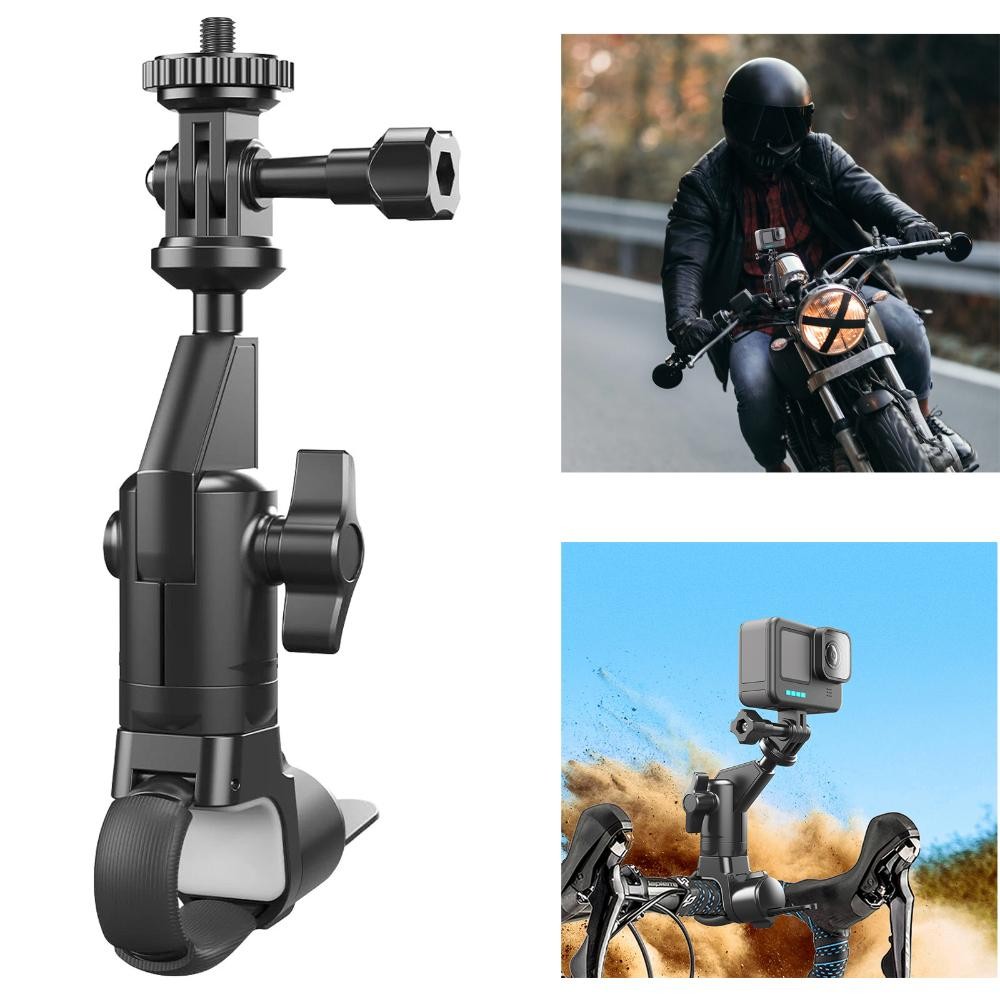 Bike Motorcycle Handlebar Mount Holder For GoPro Hero 13 12 11 10 9 8 7 Arlo go
