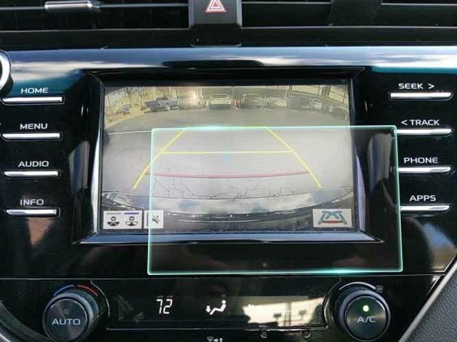 Crystal Clear Screen Protector for 2018 Toyota Camry 7in Vehicle Navigation