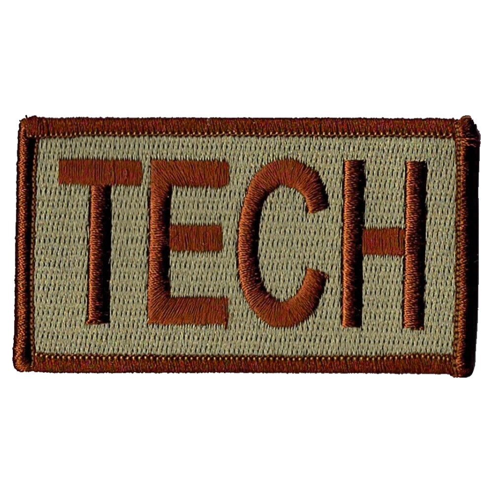 TECH Duty Identifier Tab / USAF OCP Air Force Patch