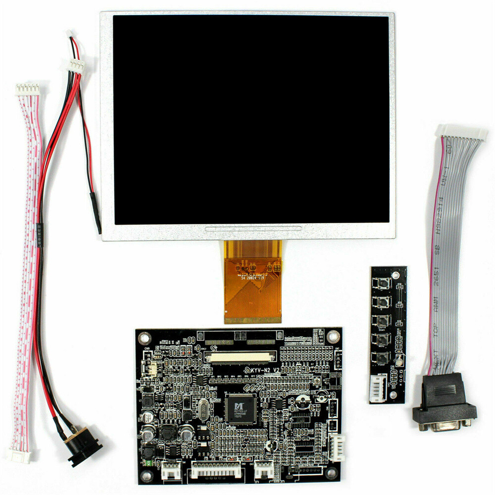 7inch LCD Screen 800x600 A070SN02 VGA LCD Controller Board KYV-N2 V2