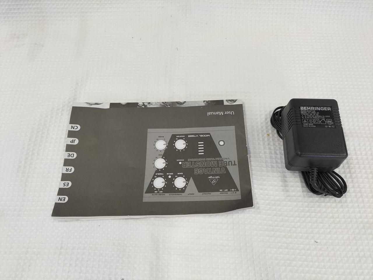 Behringer Effect Pedal Vt999 Used