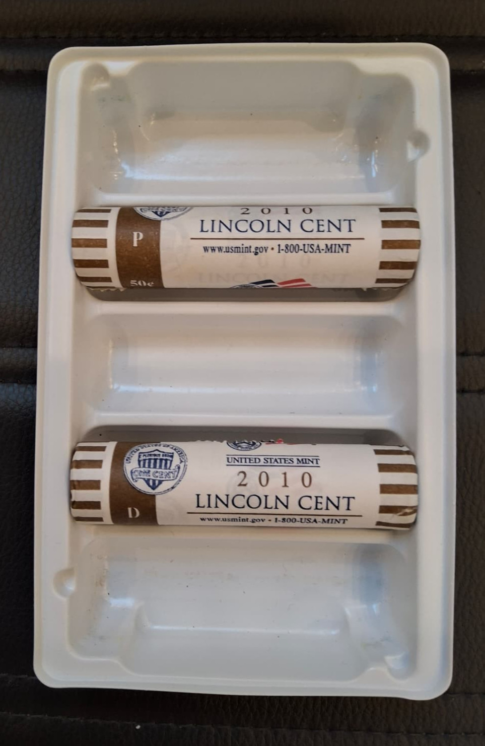 2010 Lincoln Cent P&D Sealed Rolls Mint Box LP5 Release Date