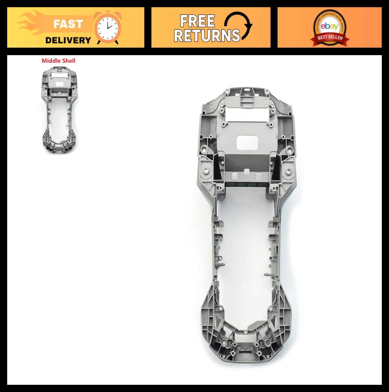 Middle Frame Replacement for Air 2S Drone Body Shell - Repair Part for Mavic Air