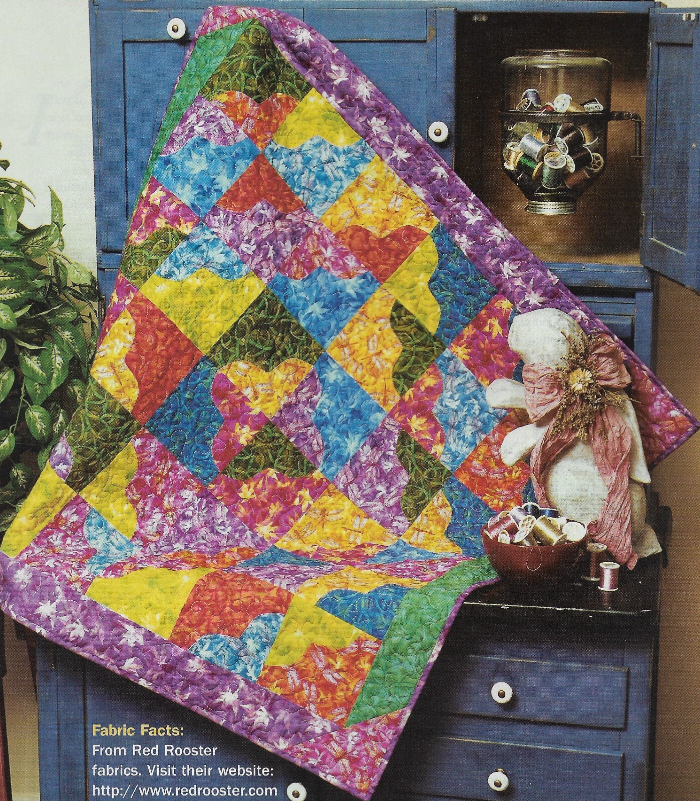 I Dream of Rainbows Quilt quilting pattern instructions
