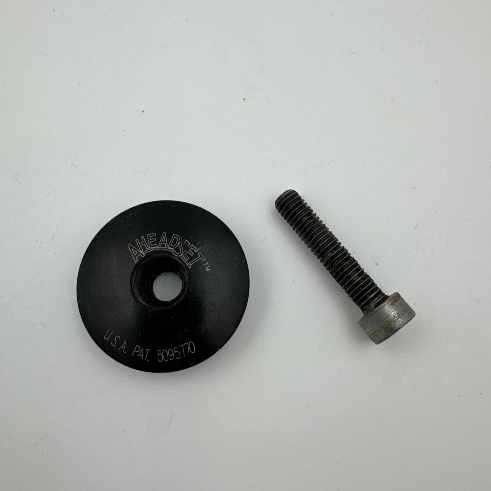 Vintage Aheadset Threadless Headset Top Cap USA PAT Vintage MTB