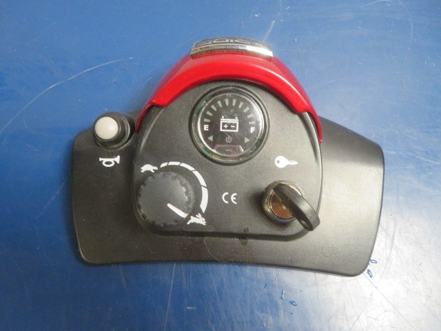 Pride GoGo Elite Traveller (SC40E/SC44E) Console Assembly Dashboard w/ Key #6120