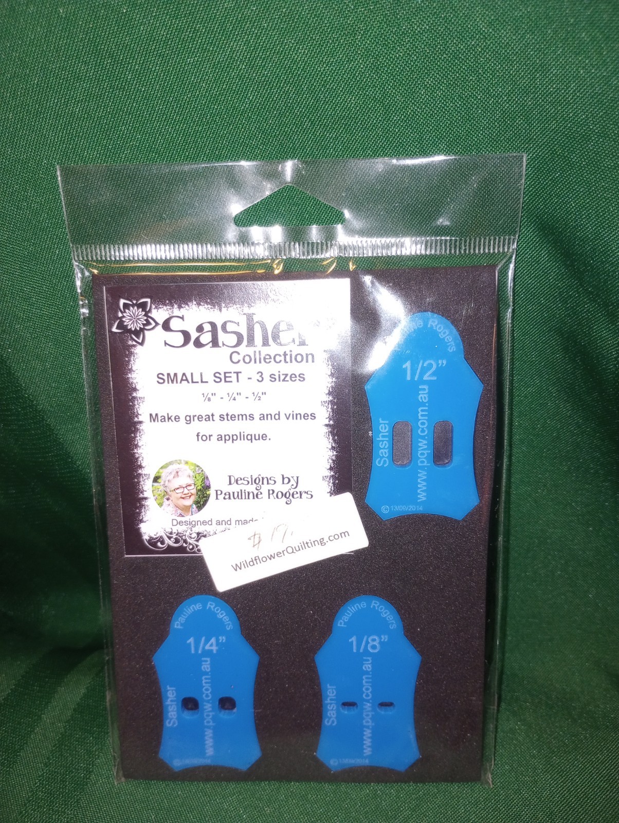 New PAULINE ROGERS Sasher Collection SMALL SET 3 Sizes 1/8" - 1/4" - 1/2" STEMS
