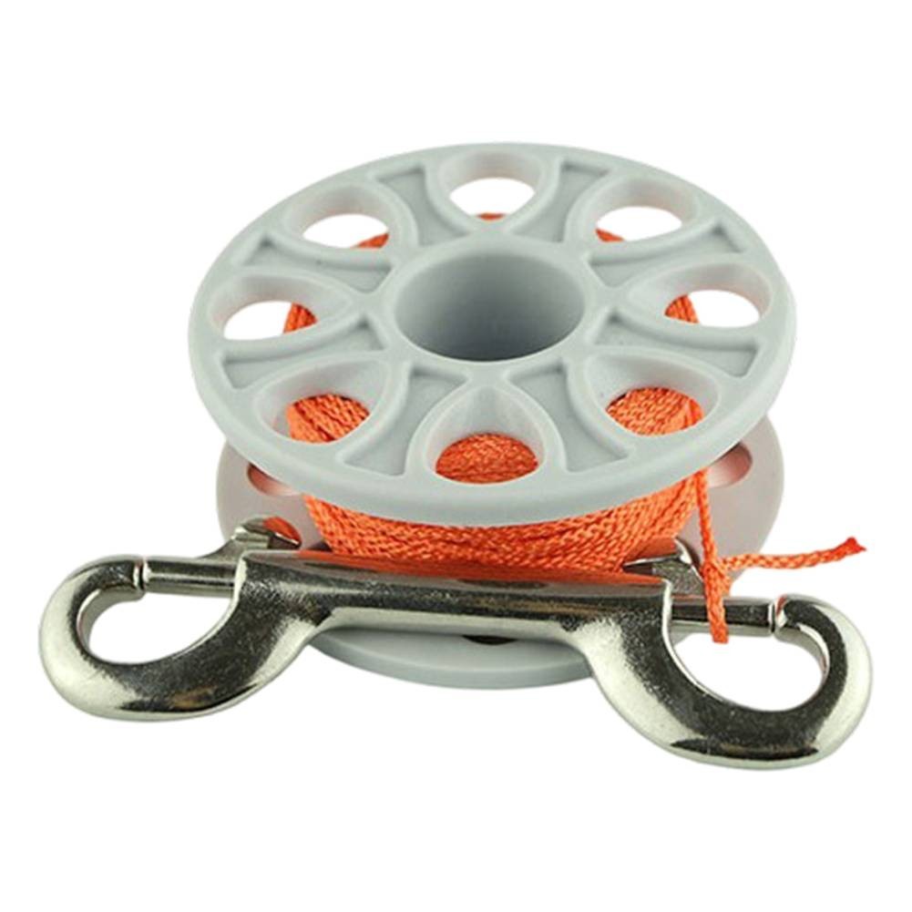 Nylon Dive Reel 18m Length for Scuba Use with Sturdy Double Head Fastening