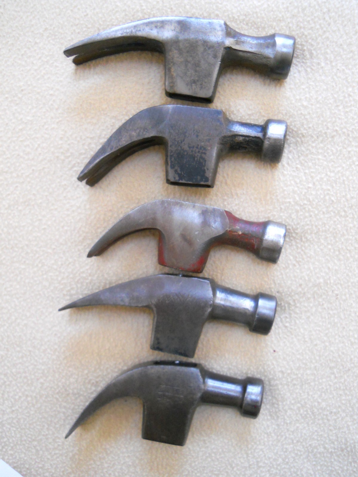 Vintage Claw Hammer Head Lot