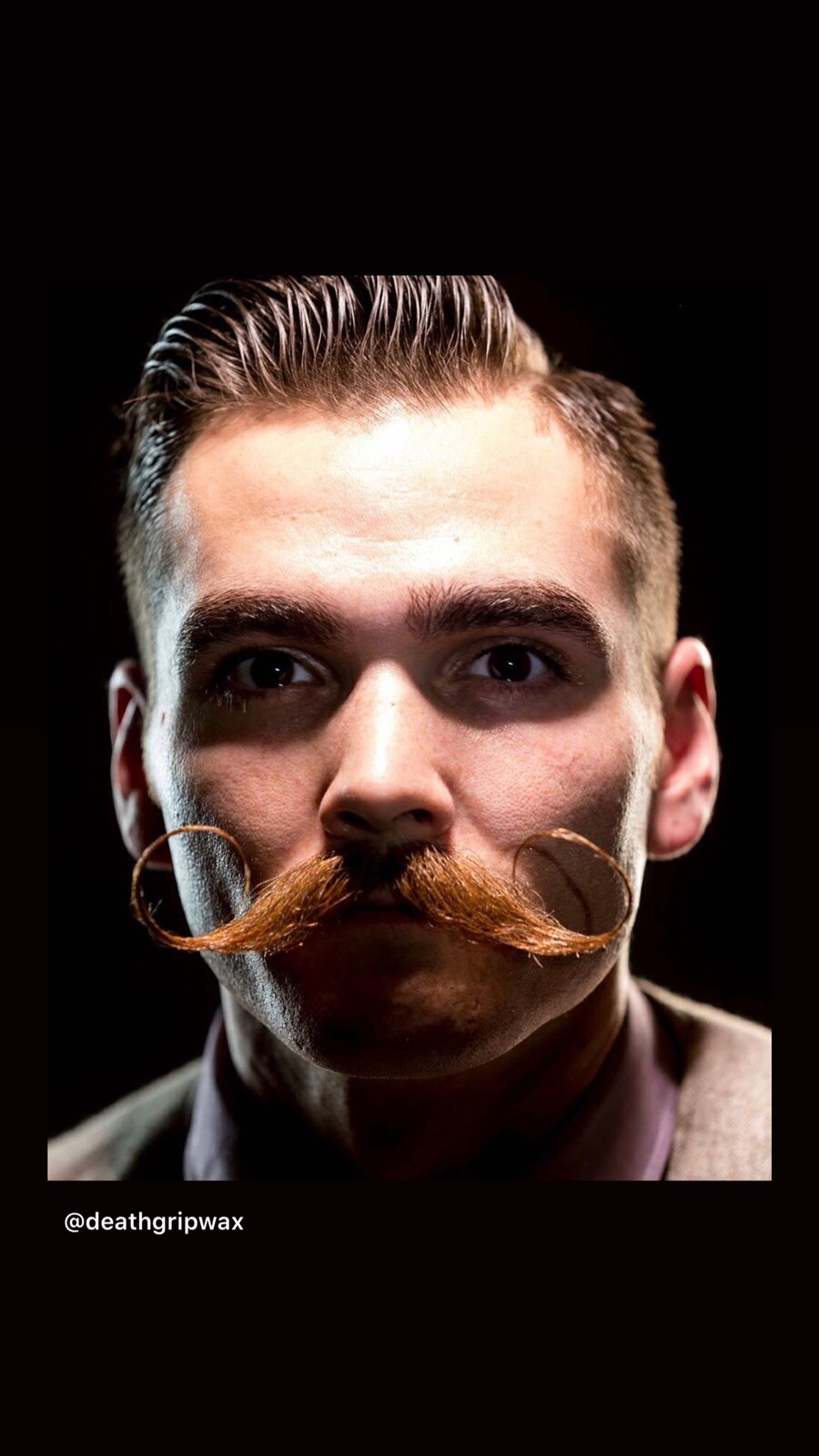 Sudden Death Mustache Wax (Strong Hold, Easy Application) By Death Grip