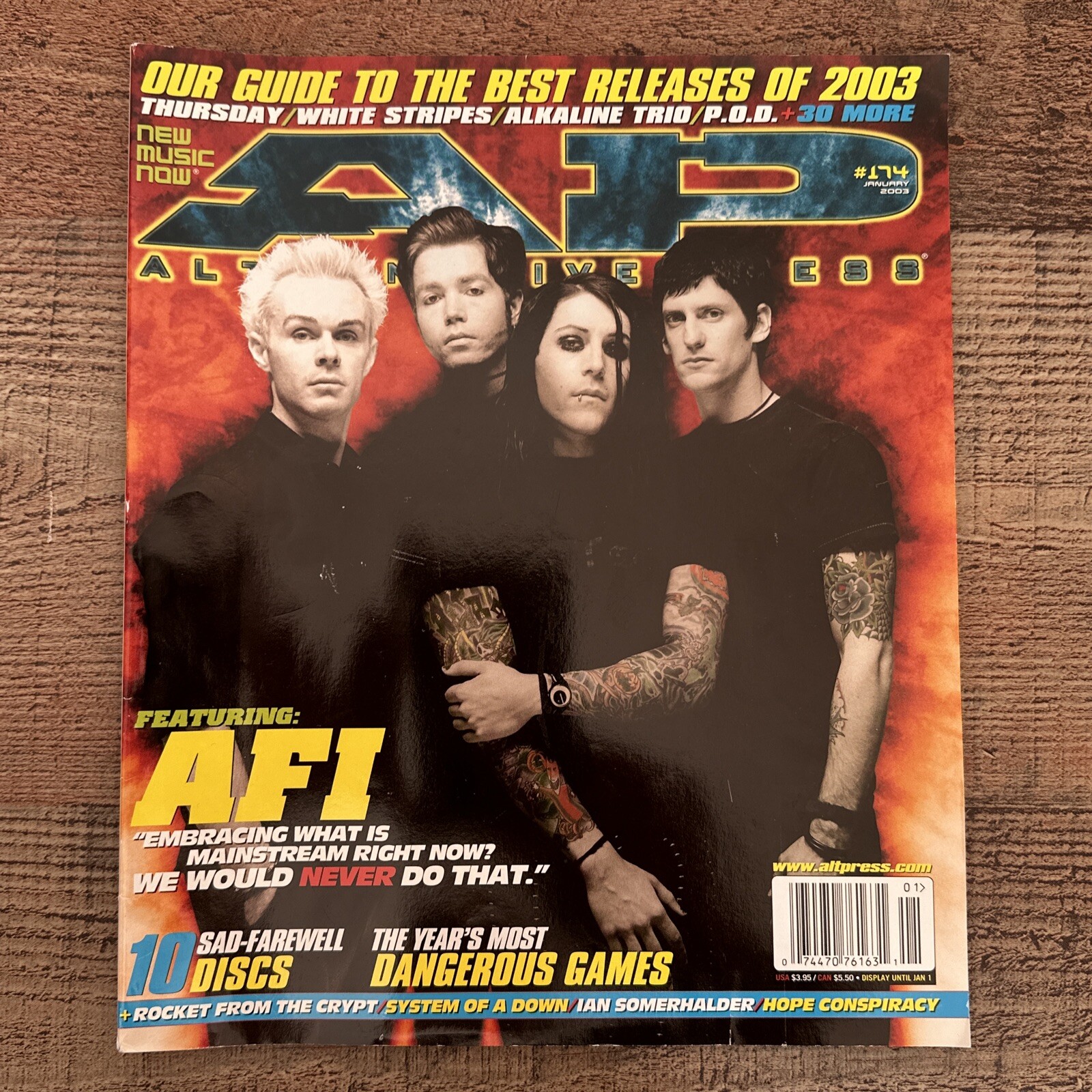 Alternative Press Magazine 2003 Pick Your Copy