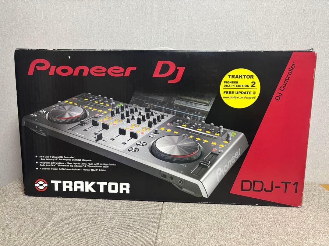 Pioneer DJ DDJ-T1 Traktor DJ Controller Boxed Tested Working Preowned Japan