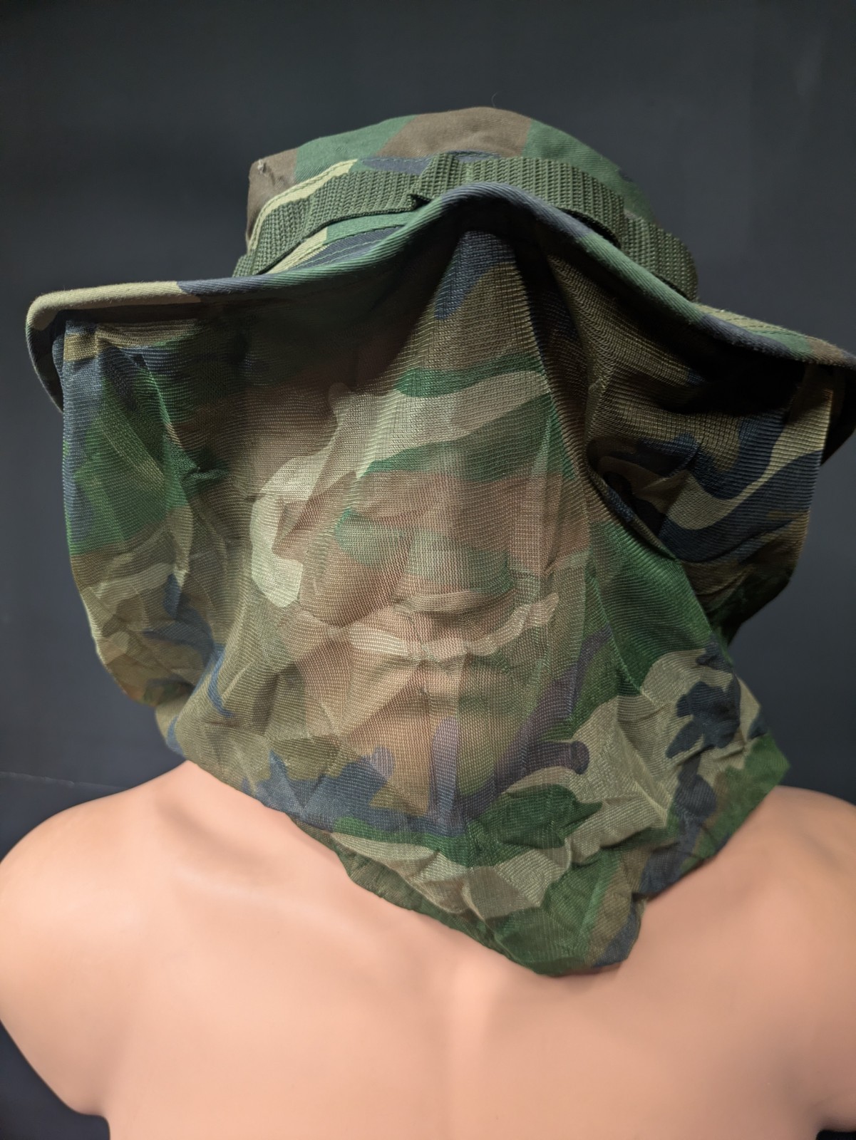 Rothco Woodland Boonie Hat w/ Mosquito Netting Size 7 3/4