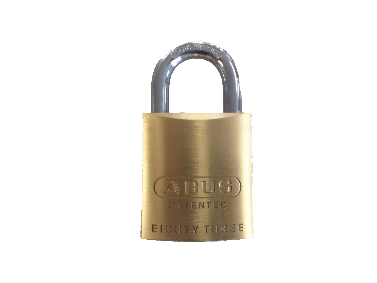ABUS 83/45-323 SCHLAGE EVEREST C123 KEYWAY REKEYABLE BRASS PADLOCK
