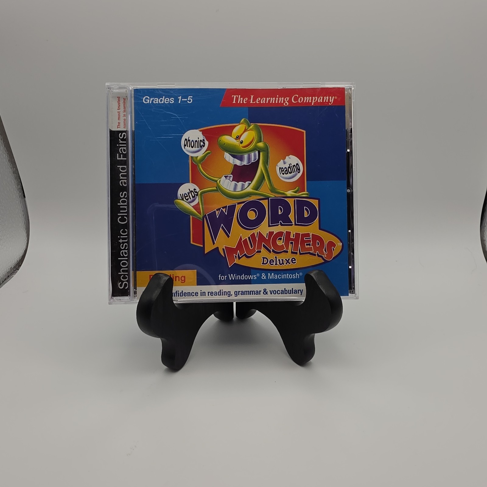 Word Munchers Deluxe Grades 1-5 the learning company Education Pc No Key - #162h