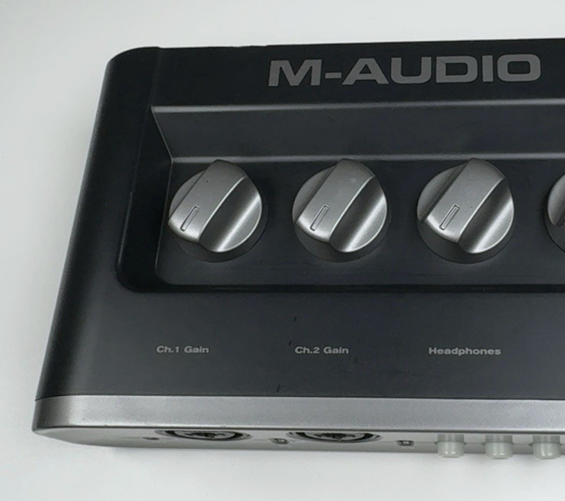 M-AUDIO MobilePre USB POWERED Audio Interface No Cords - Untested / For Parts