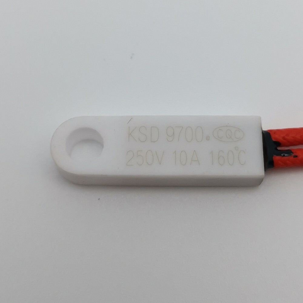 1pc 160°C / 320°F Degree Celsius N.C. 10A Ceramic Temperature Switch KSD9700 -O