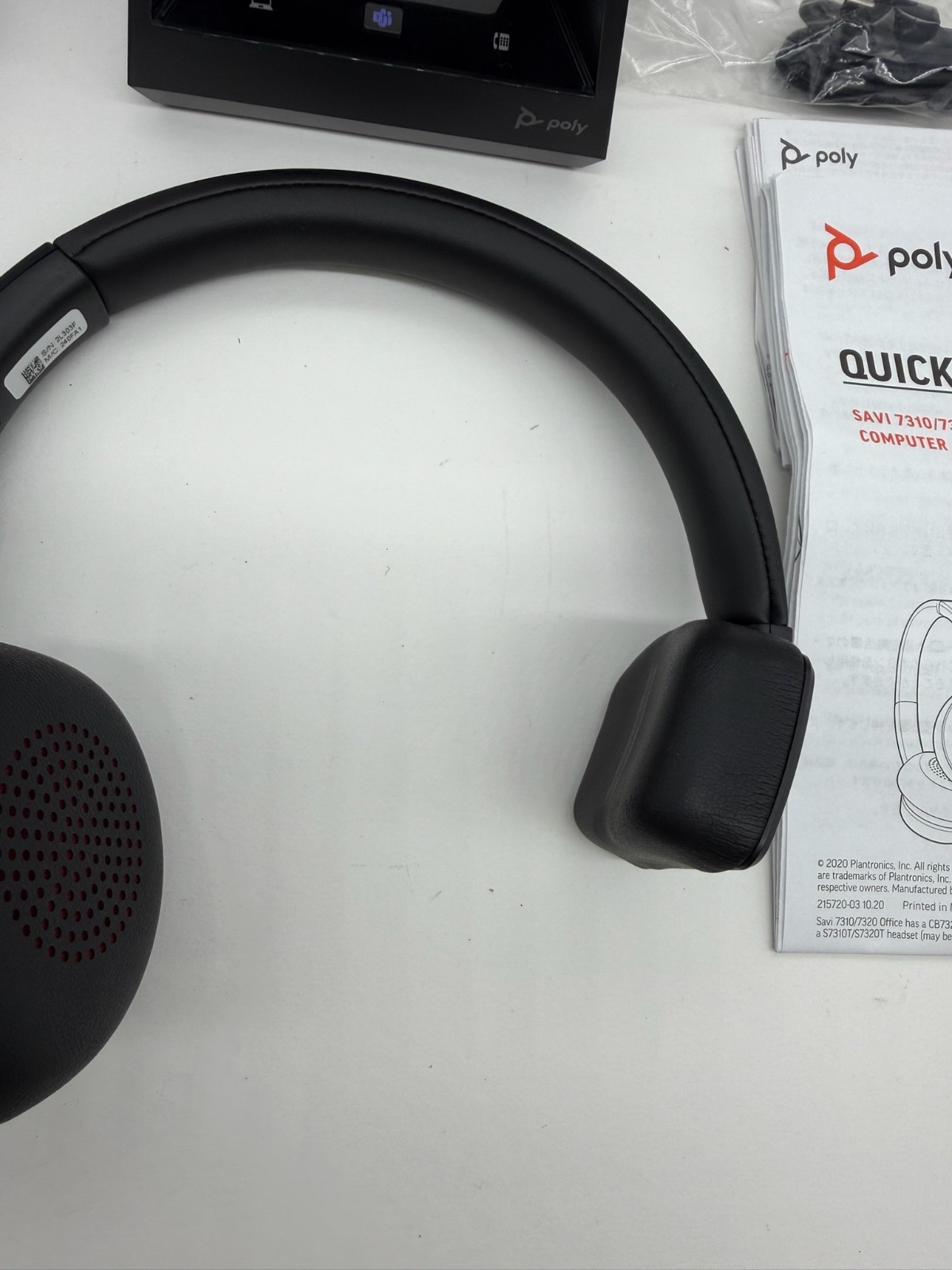 Poly Savi S7310-M CD Wireless Office Mono Headset System