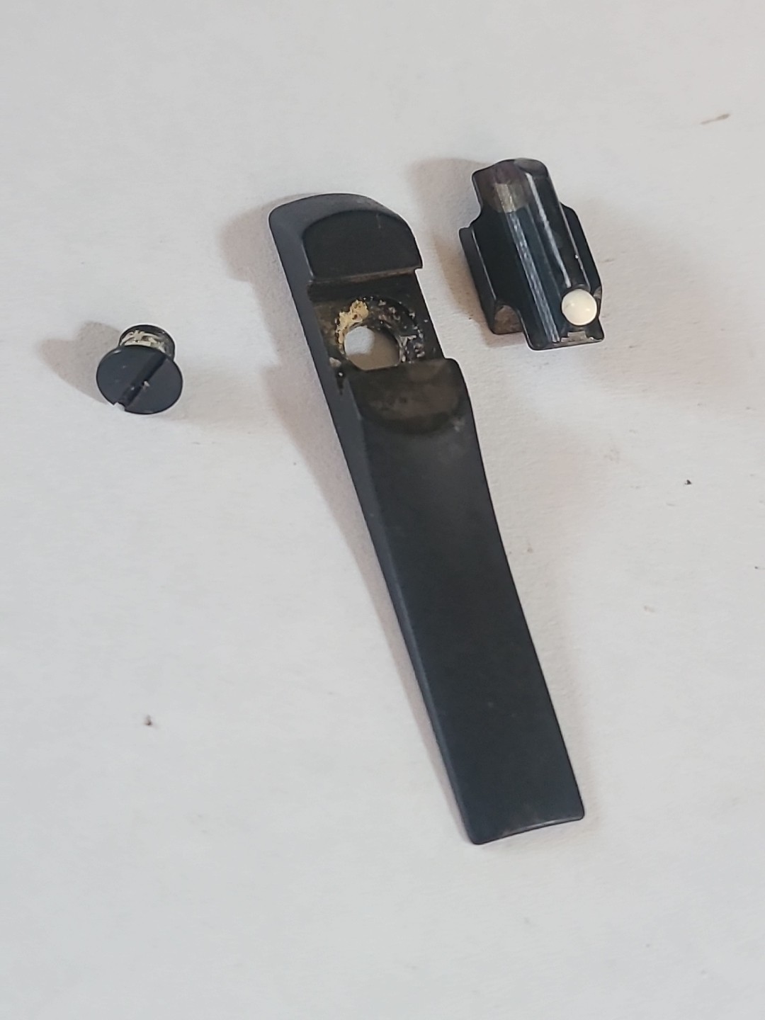Thompson Center Fire Hawk Muzzleloader FRONT Sight  W/ Screw Metal BLACK POWDER