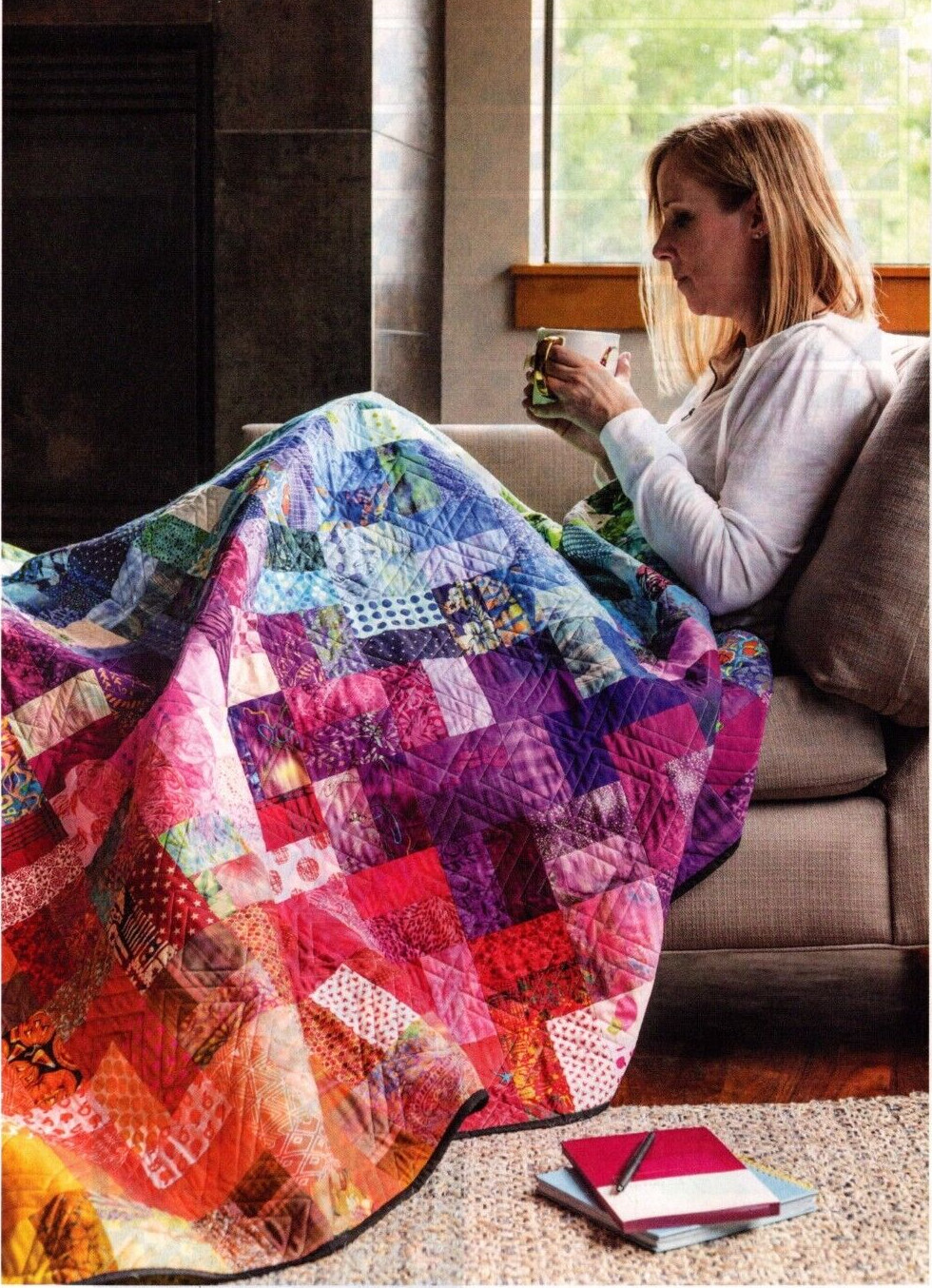 Color Catcher Quilt Pattern Pieced JS