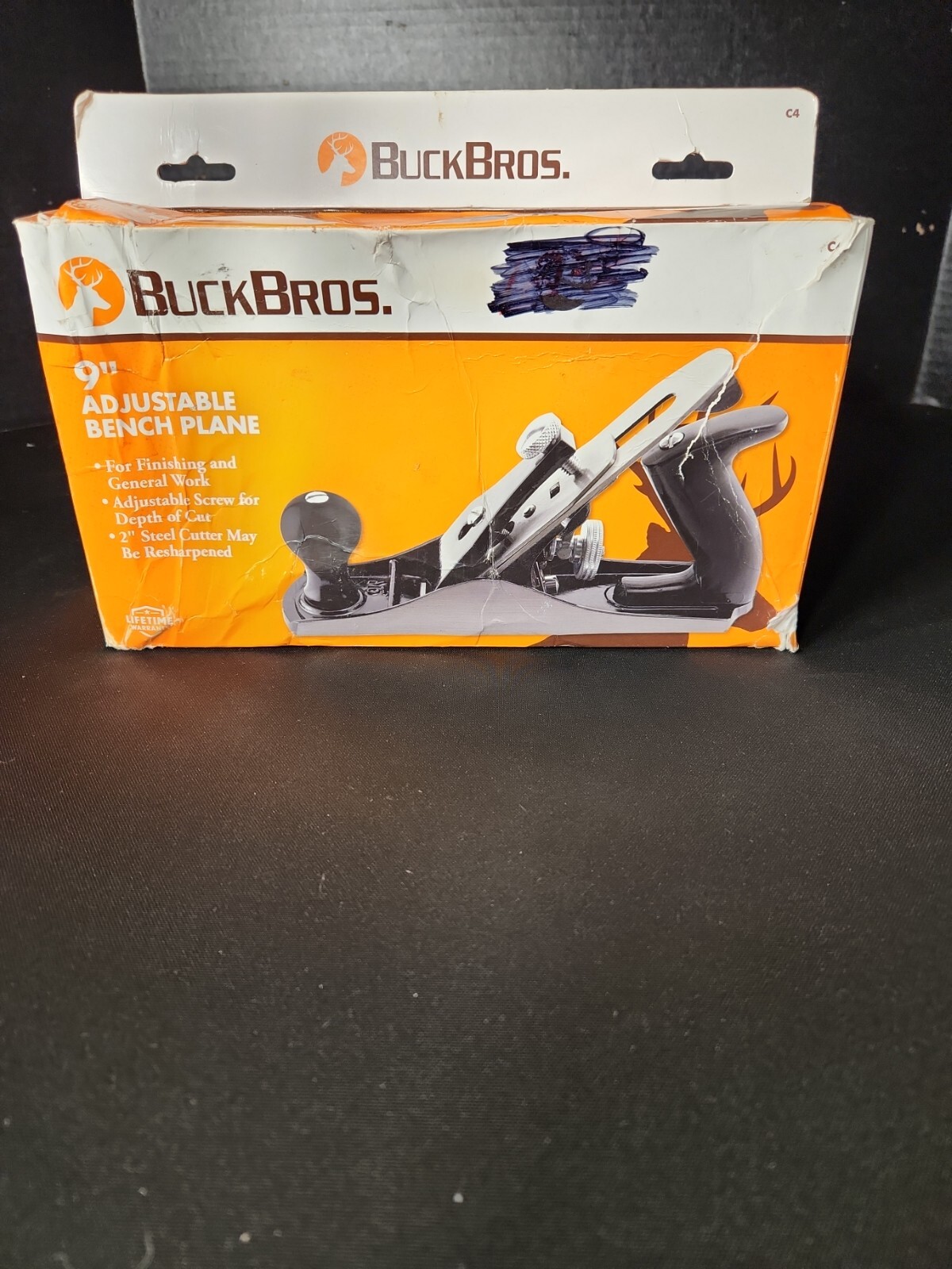 BuckBros C4 9" Adjustable Bench Plane2 Inch Cutter