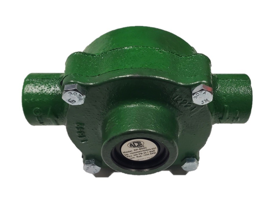 6 Roller Cast Iron Pump 3/4" NPT Ports 5/8" Shaft CCW 19.5 GPM @ 1000 RPM