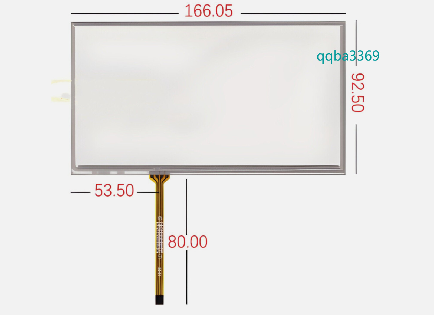 NEW For TM070RDZ07 7" inch Touch Screen Glass qqa