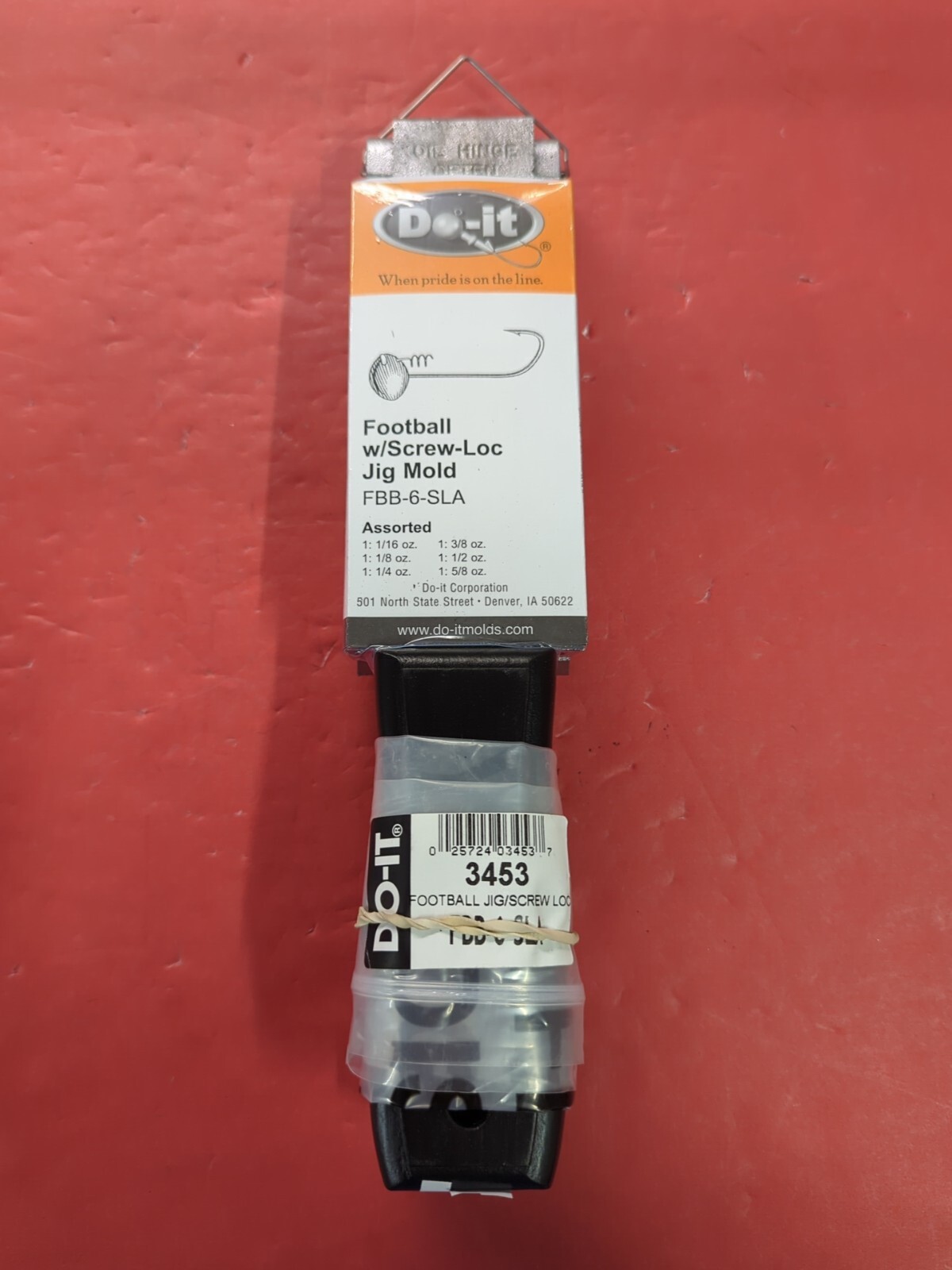 3453-Football Jig Mold-FBB-6-SLA
