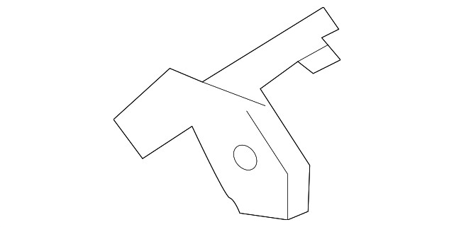 Genuine BMW Upper Tie Bar Side Bracket 51-11-7-294-916