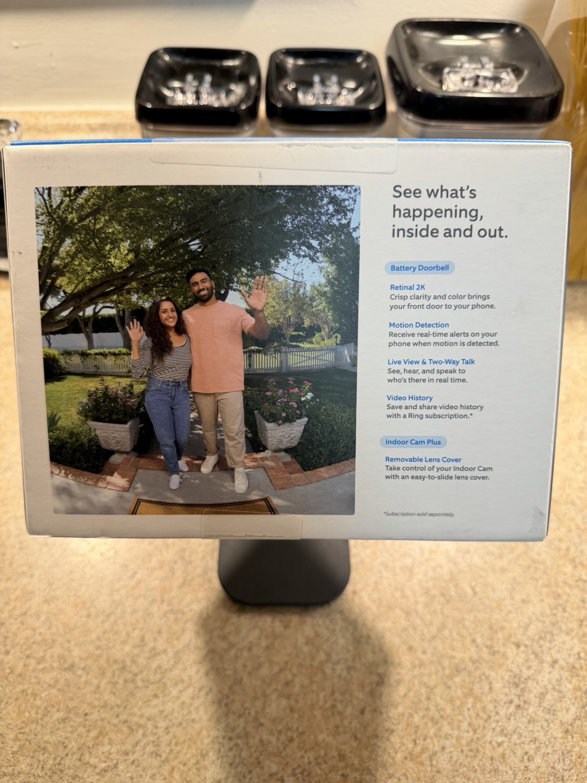 Ring Battery Doorbell With Indoor Cam Plus 🔥￼