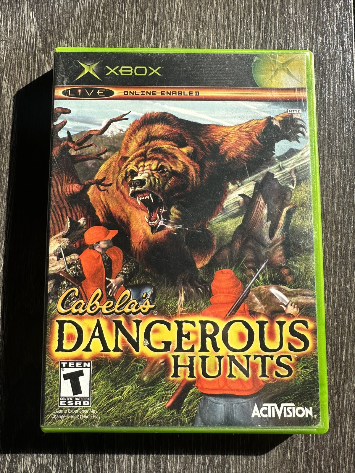 Cabela's Dangerous Hunts (Microsoft Xbox, 2003) Case Only