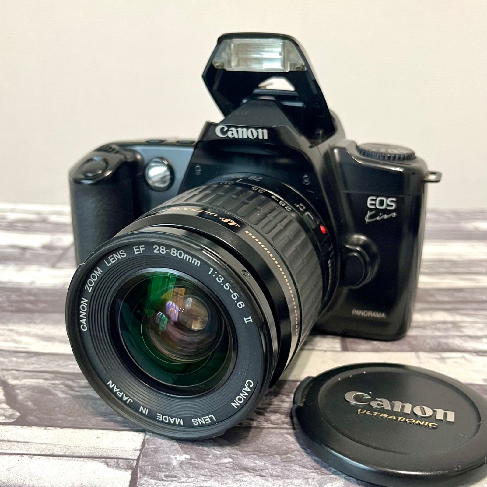 Canon EOS Kiss Panorama SLR 35mm Film Camera w/ Canon EF 28-80mm F3.5-5.6 Ⅱ Lens