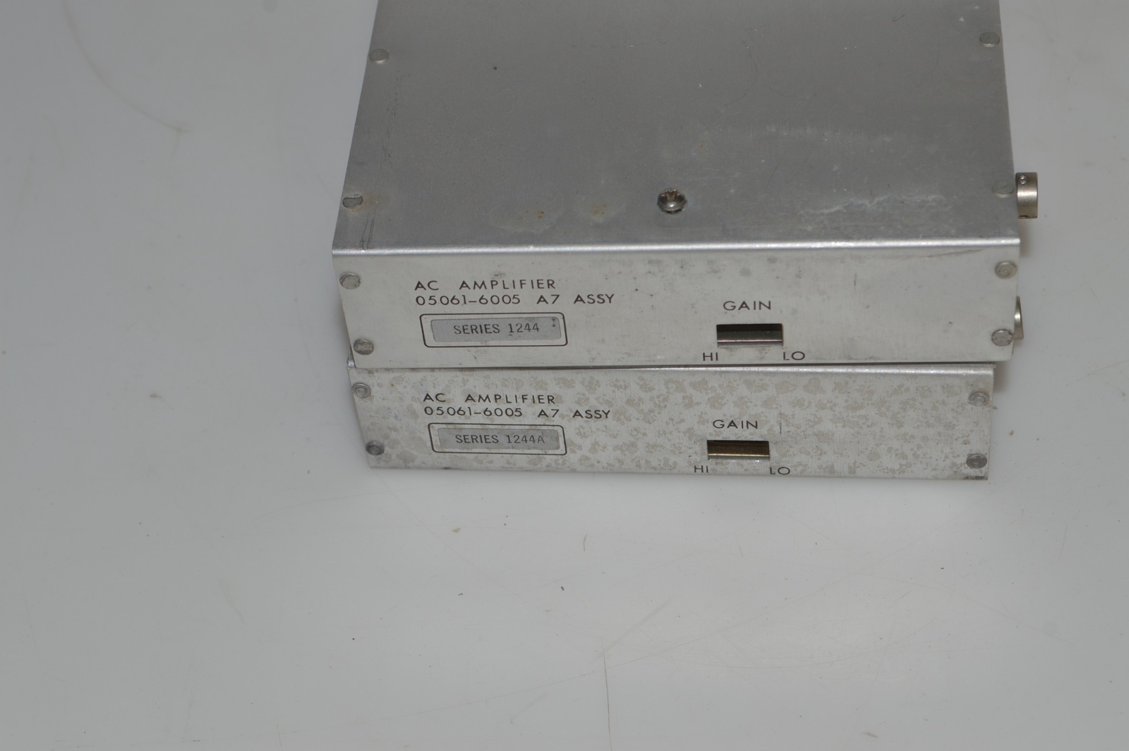 *TC*HP AC AMPLIFIER 05061-6005 SERIES 1244  LOT OF 2-FOR 5061B (UGK63)