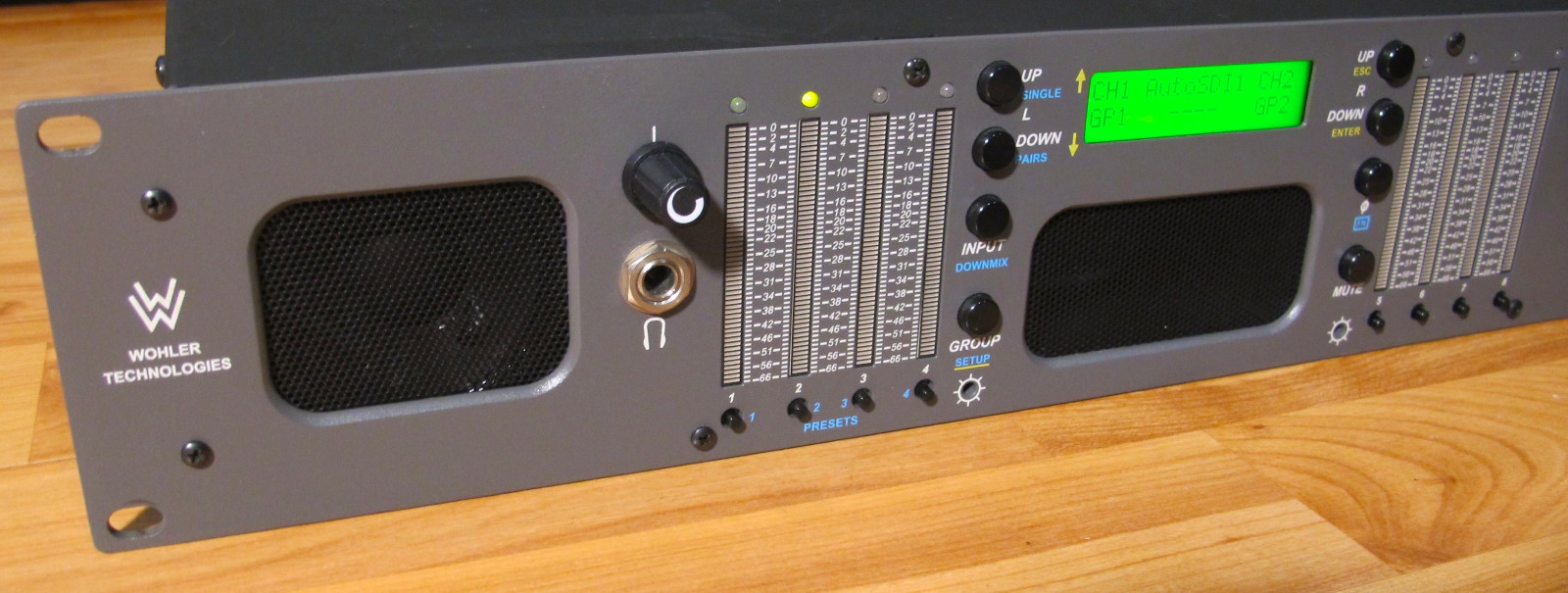 Wohler AMP2-S8 Series-S8MDA 8 Channel Digital Audio Monitor -Rental Option Avail