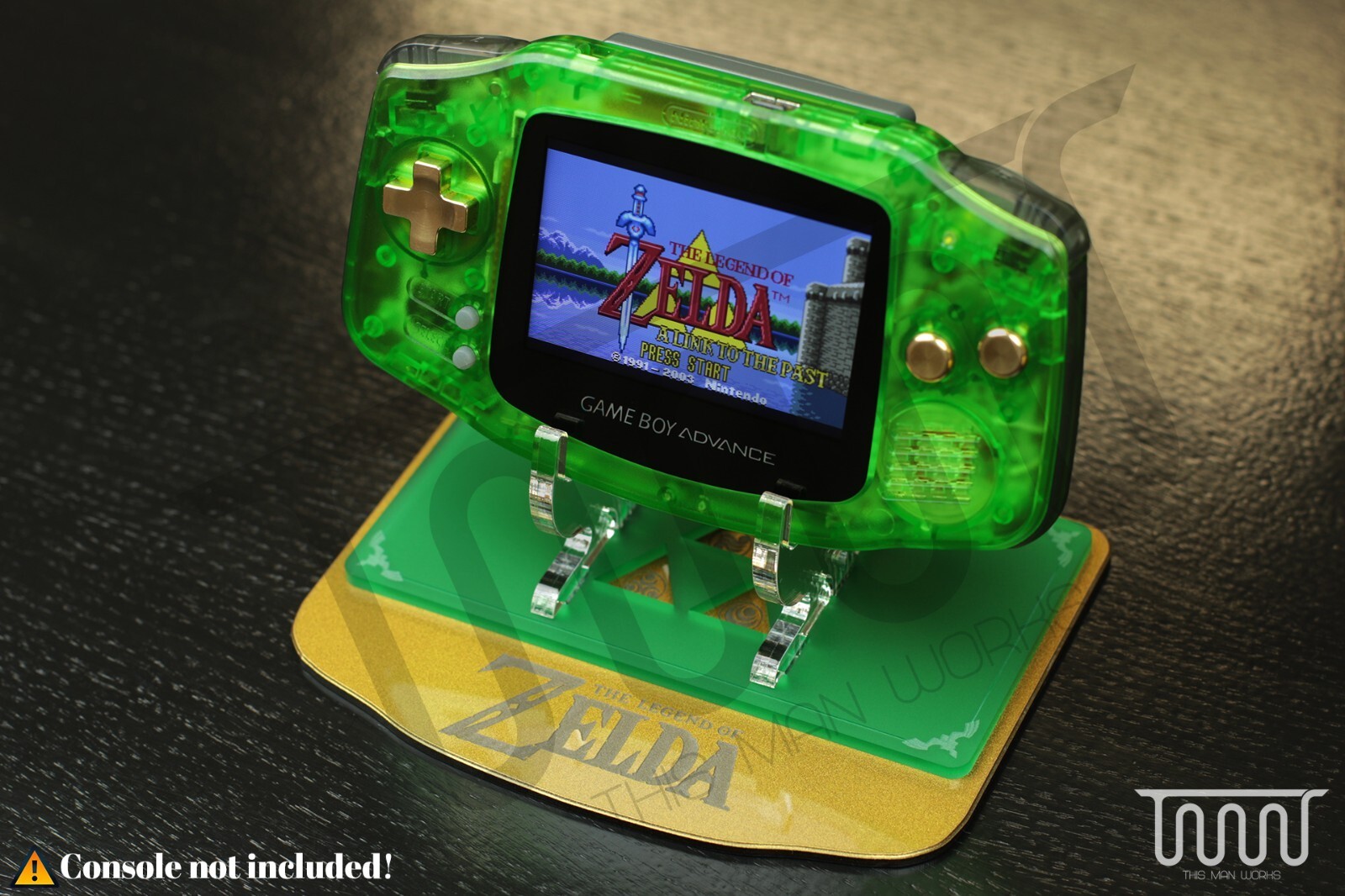Acrylic Display Stand for Nintendo Game Boy Advance The Legend of Zelda themed