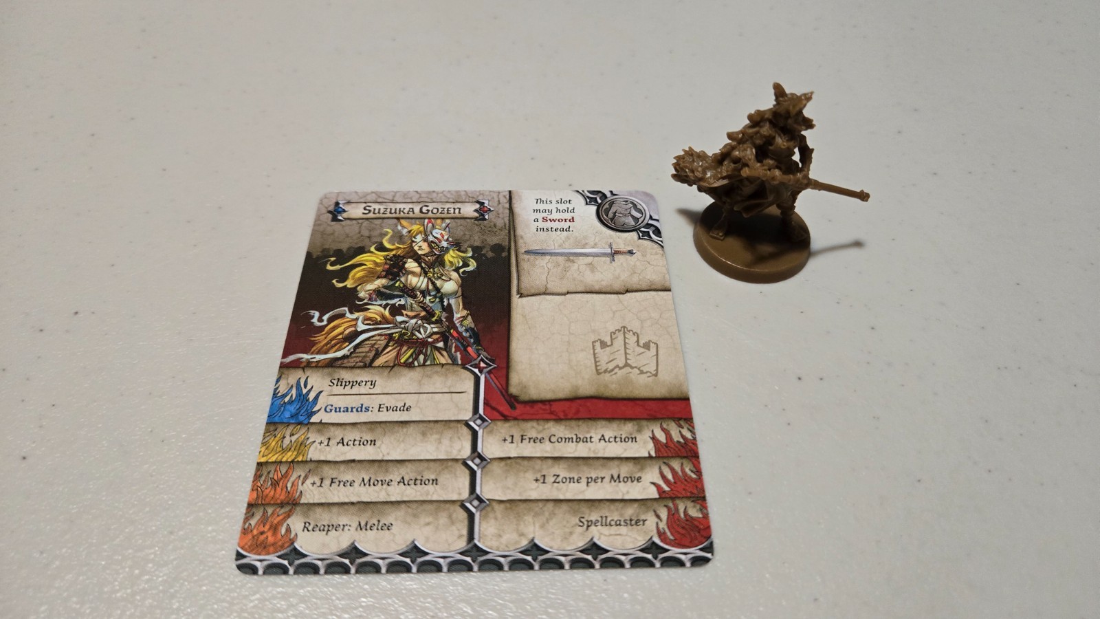 Zombicide White Death Frozen Fortress Suzuka Gozen