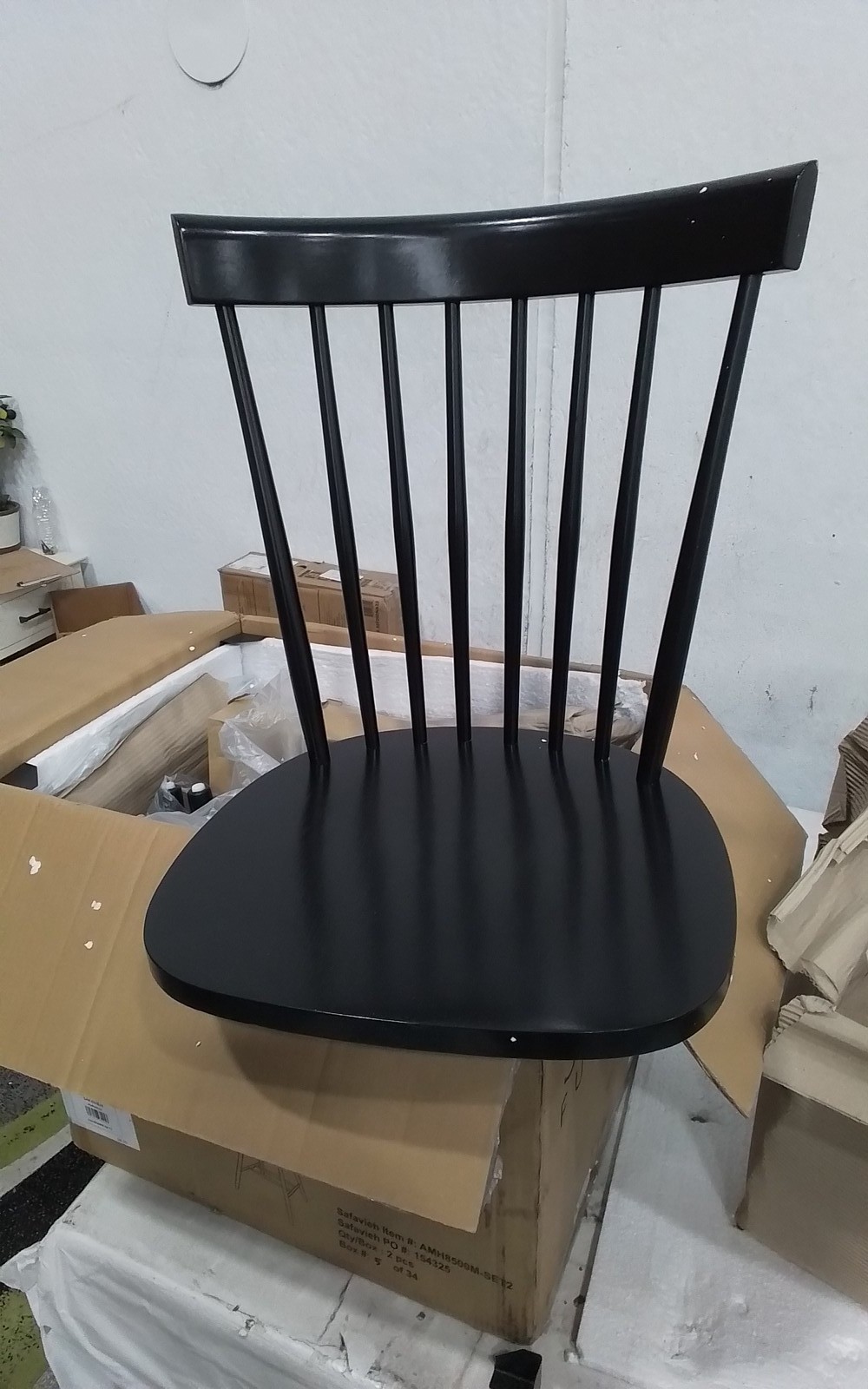 Safavieh PARKER SPINDEL SIDE CHAIR, Reduced Price 2172780126 AMH8500M-SET2