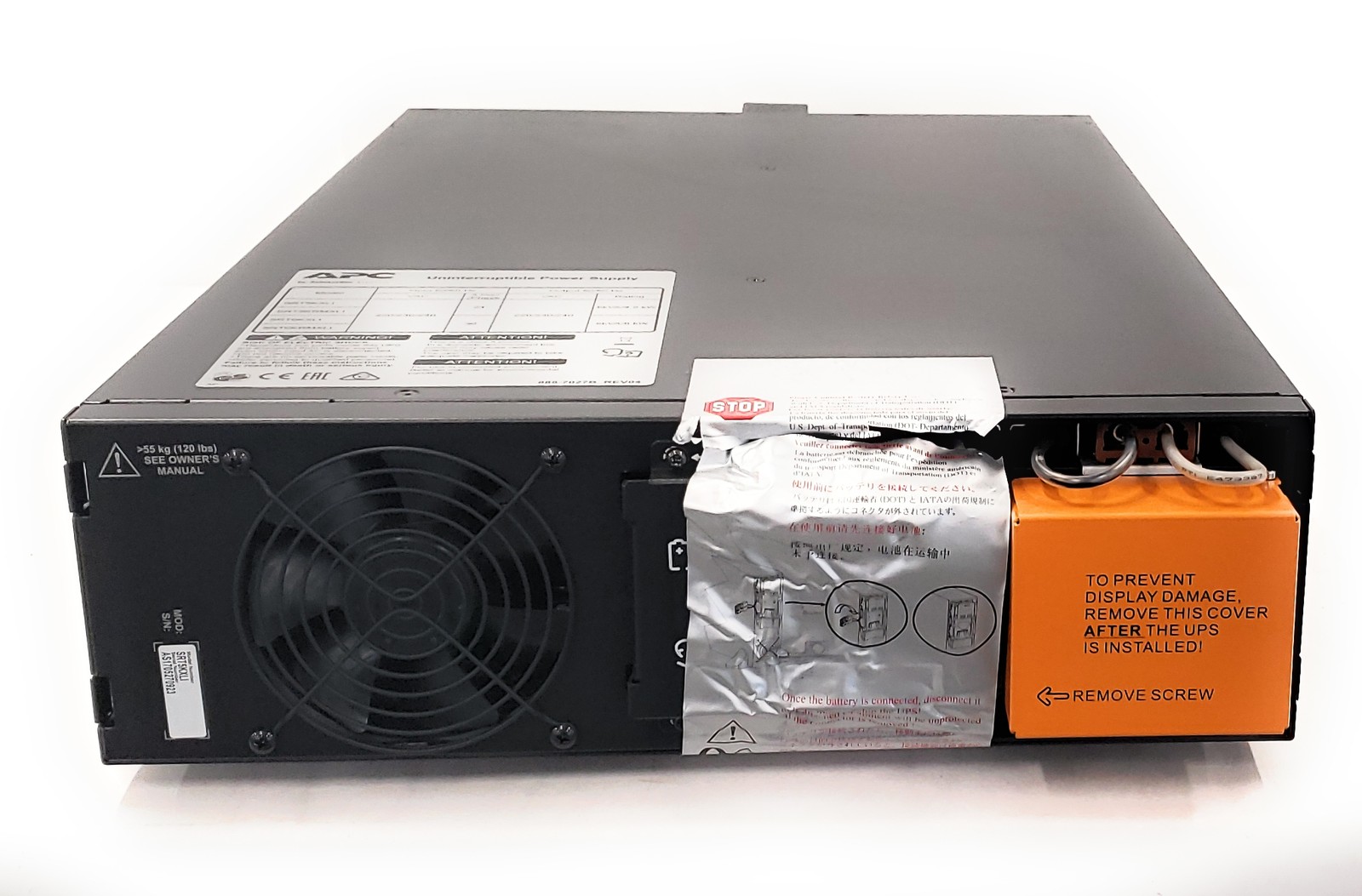 APC Smart-UPS, 230V, 4500W, 5000VA w/ LCD 480 Joules SRT5KXLI No Batteries
