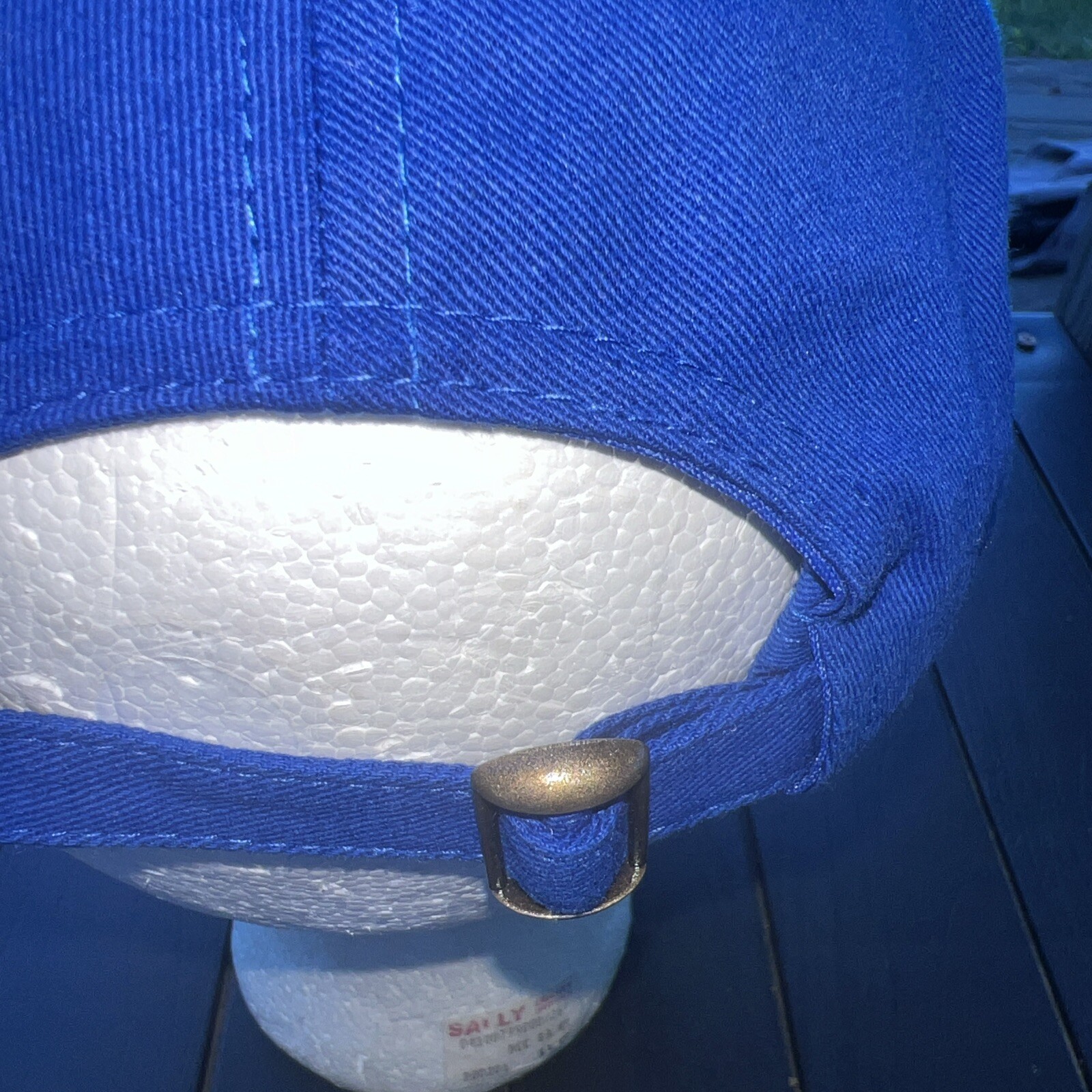 Wheel of Fortune Live Hat Cap Multicolor Wheel Patch on Royal Blue Strap Buckle