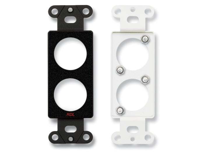RDL D-D2 Double Plate for Standard and Specialty Connectors