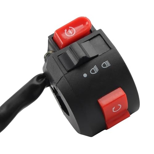 Handlebar Kill Switches with Key Ignition Compatible with 50cc 70cc 90cc 110cc
