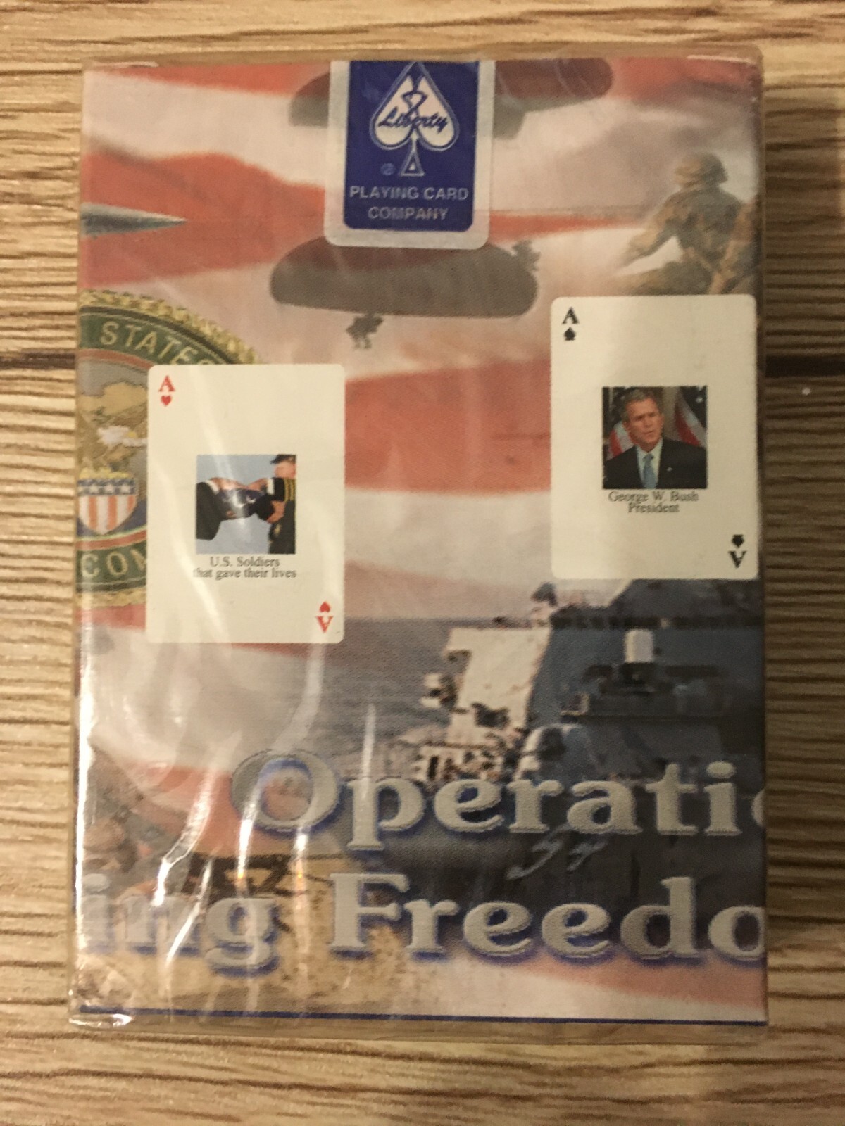 Operation Enduring Freedom Liberty American Heroes of OEF Playing Cards (New)