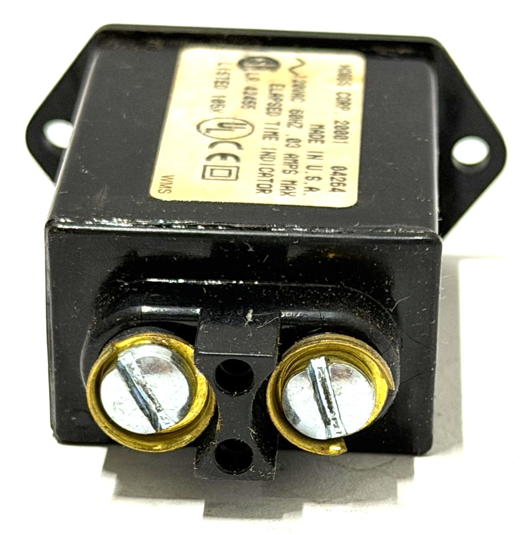 Hobbs 20001 Hours Meter Elapsed Time Indicator new