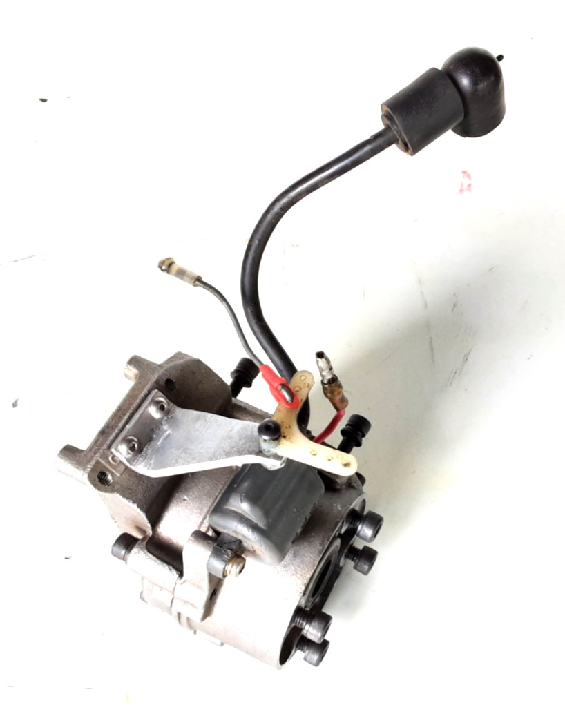Zenoah G62 Crankcase with Bearings. Carb Linkage Adapter, Coil, Fuel Pump Nipple