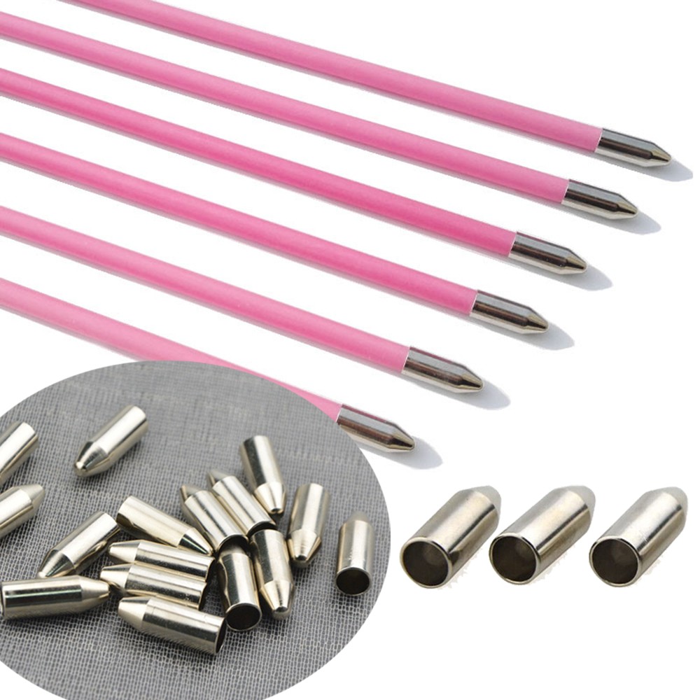 Archery Arrowheads Points Target Children Broadhead ID7mm Practice Tips Shooting