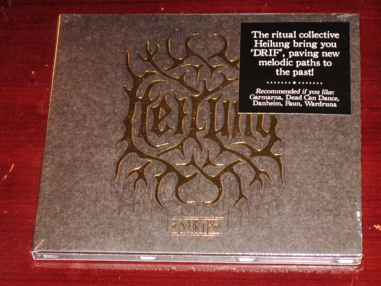 Heilung: Drif CD 2022 Season Of Mist Records USA SOM 666D Digipak NEW
