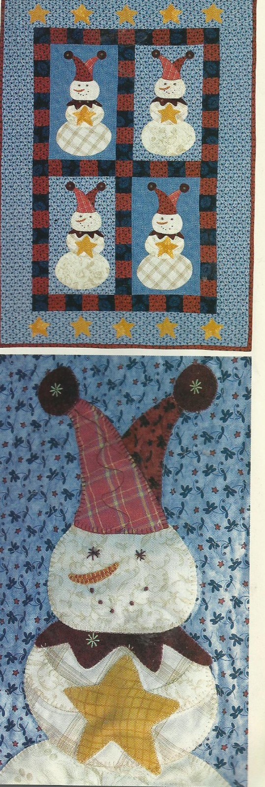 F0029 JOLLY JESTERS QUILT PATTERN/INSTRUCTIONS