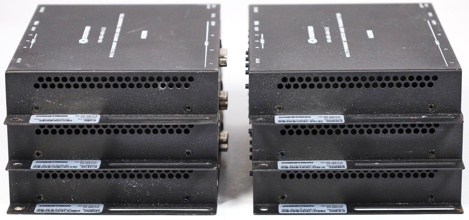 Bundle of Crestron Switchers, Receivers, and USB Extender